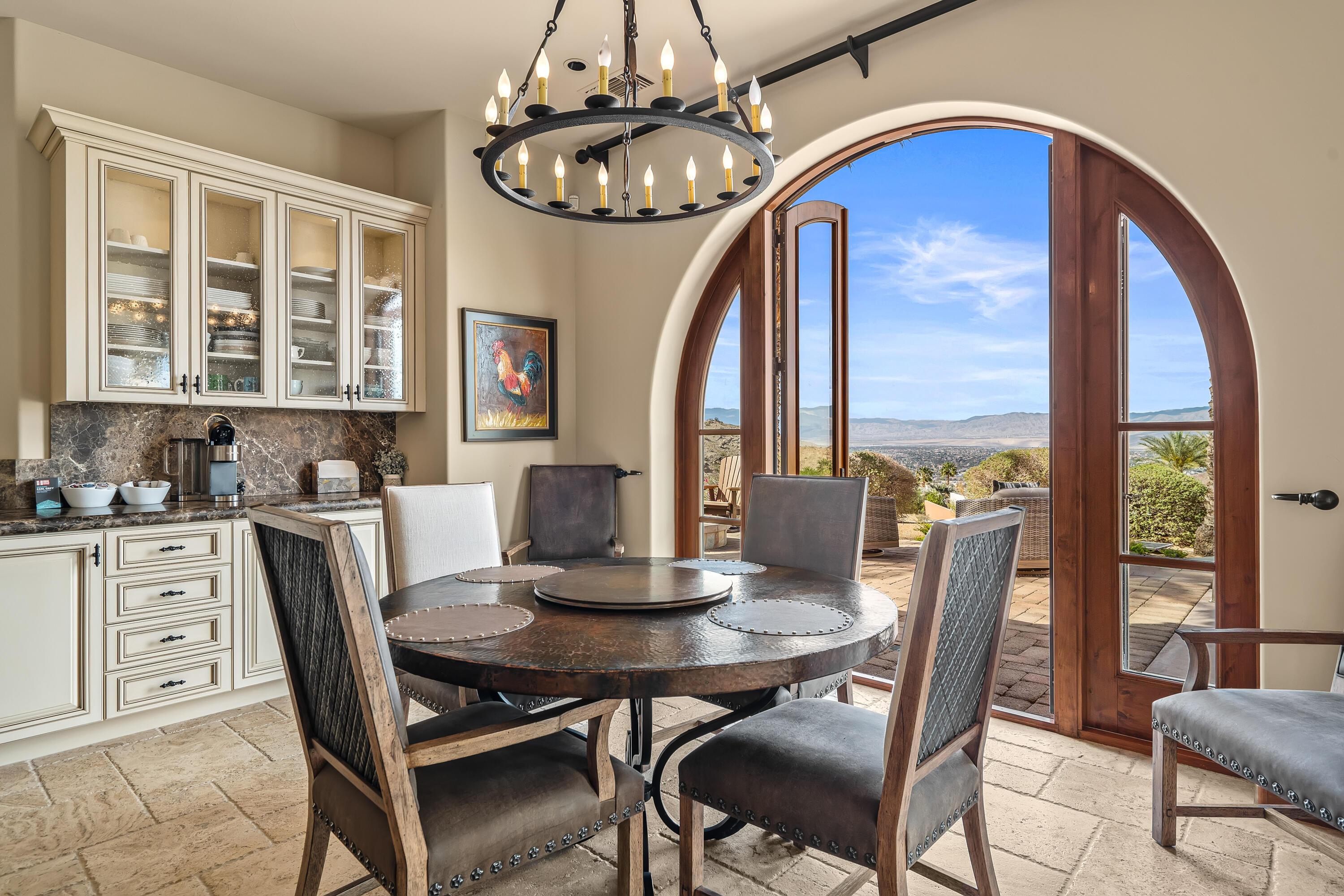 31 Hillcrest Drive Rancho Mirage, CA 92270 - Photo 32 of 82 a view of a dining room with furniture window and outside view