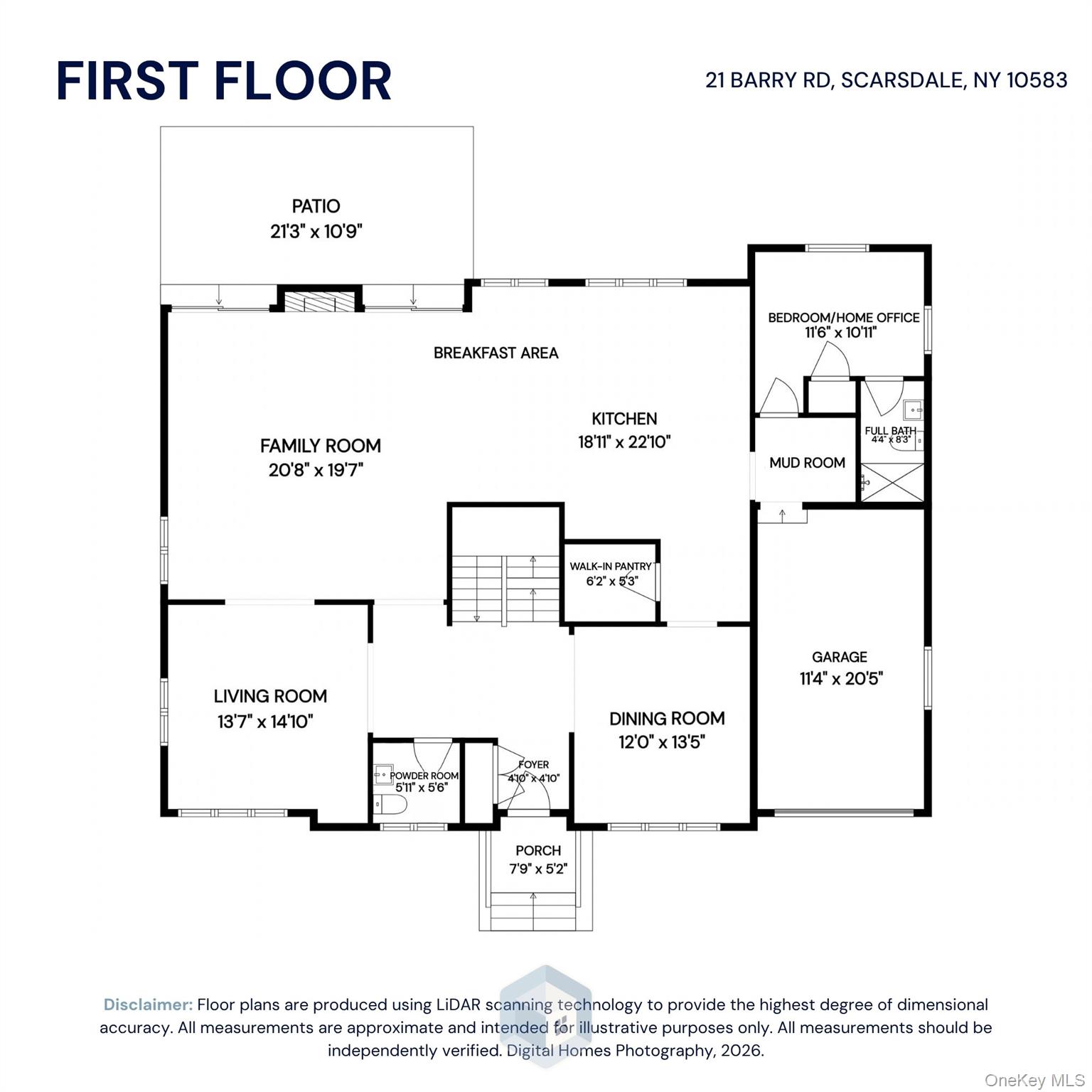 21 Barry Road Scarsdale, NY 10583 - Photo 15 of 17 First Floor