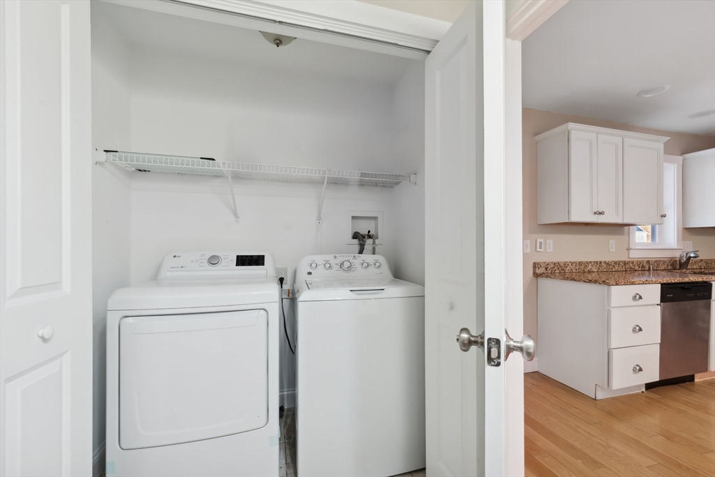 2 Pine Cone Lane East Freetown, MA 02717 - Photo 13 of 38 a utility room with dryer and washer