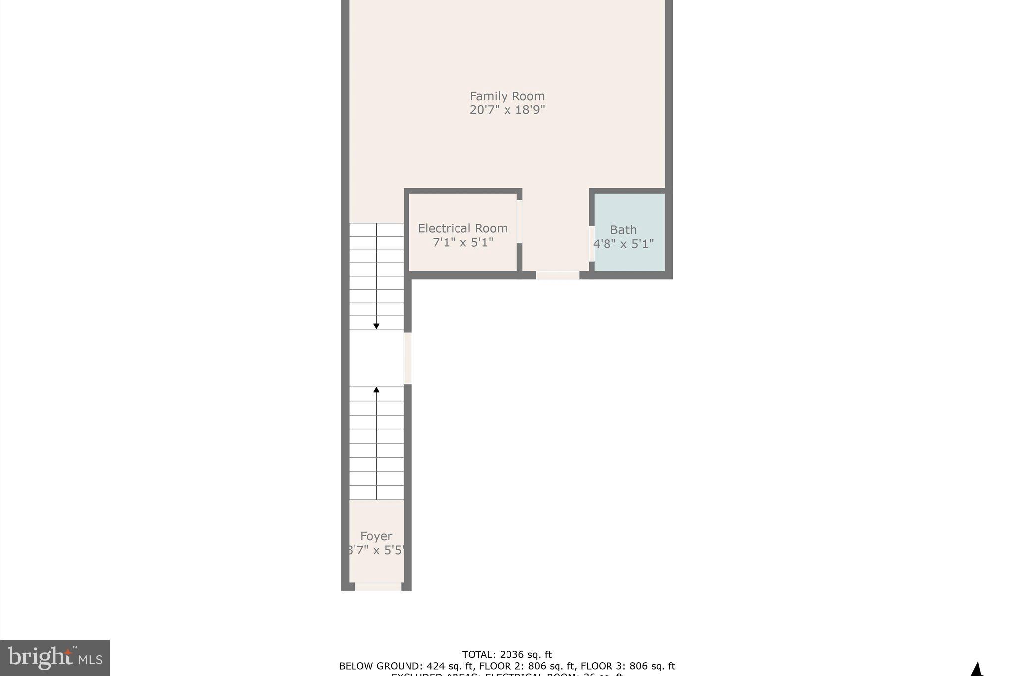 7075 Mongoose Trail Gainesville, VA 20155 - Photo 51 of 54 a picture of a floor plan