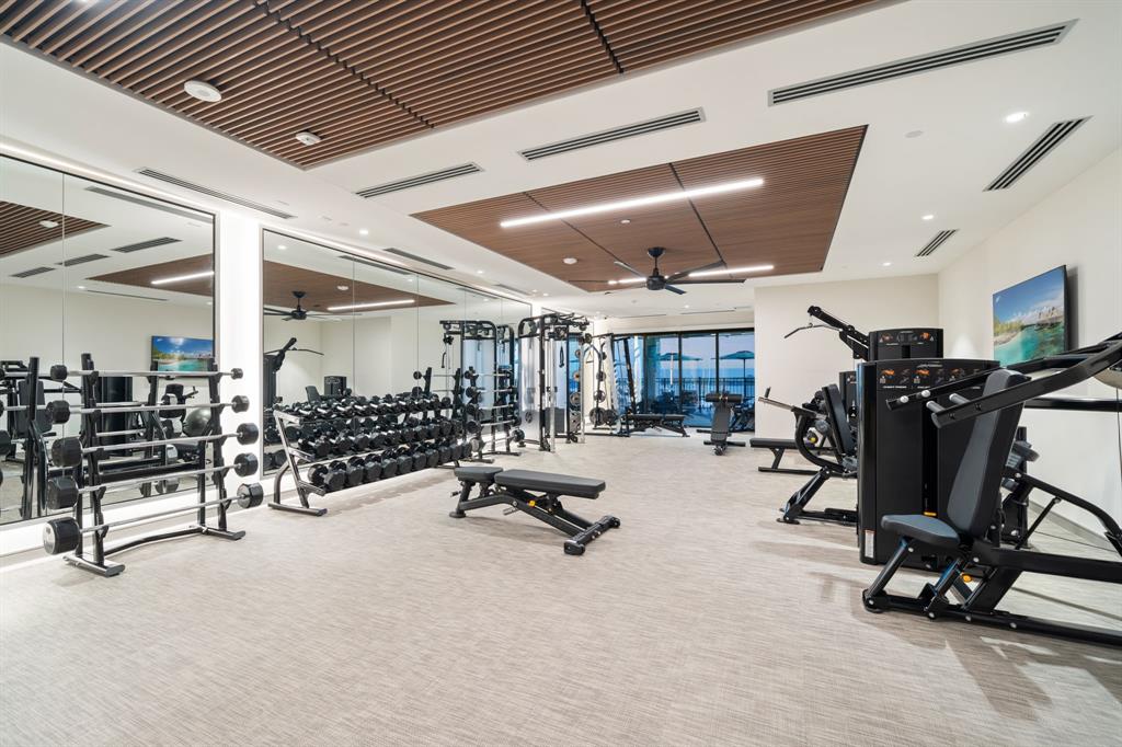 3111 Sunset Boulevard, Unit 1409 Flower Mound, TX 75022 - Photo 20 of 37 a view of a room with gym equipment