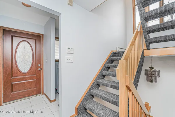 a view of entryway with staircase