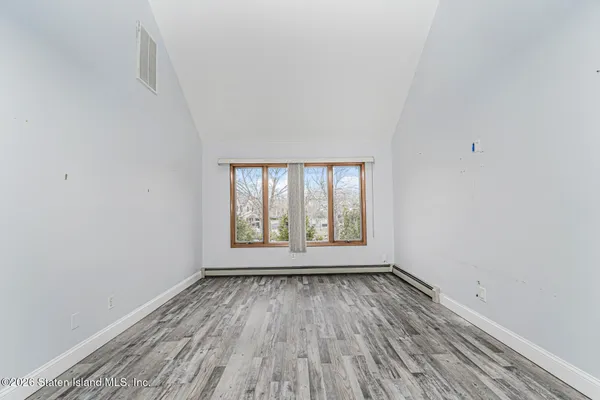 wooden floor in an empty room