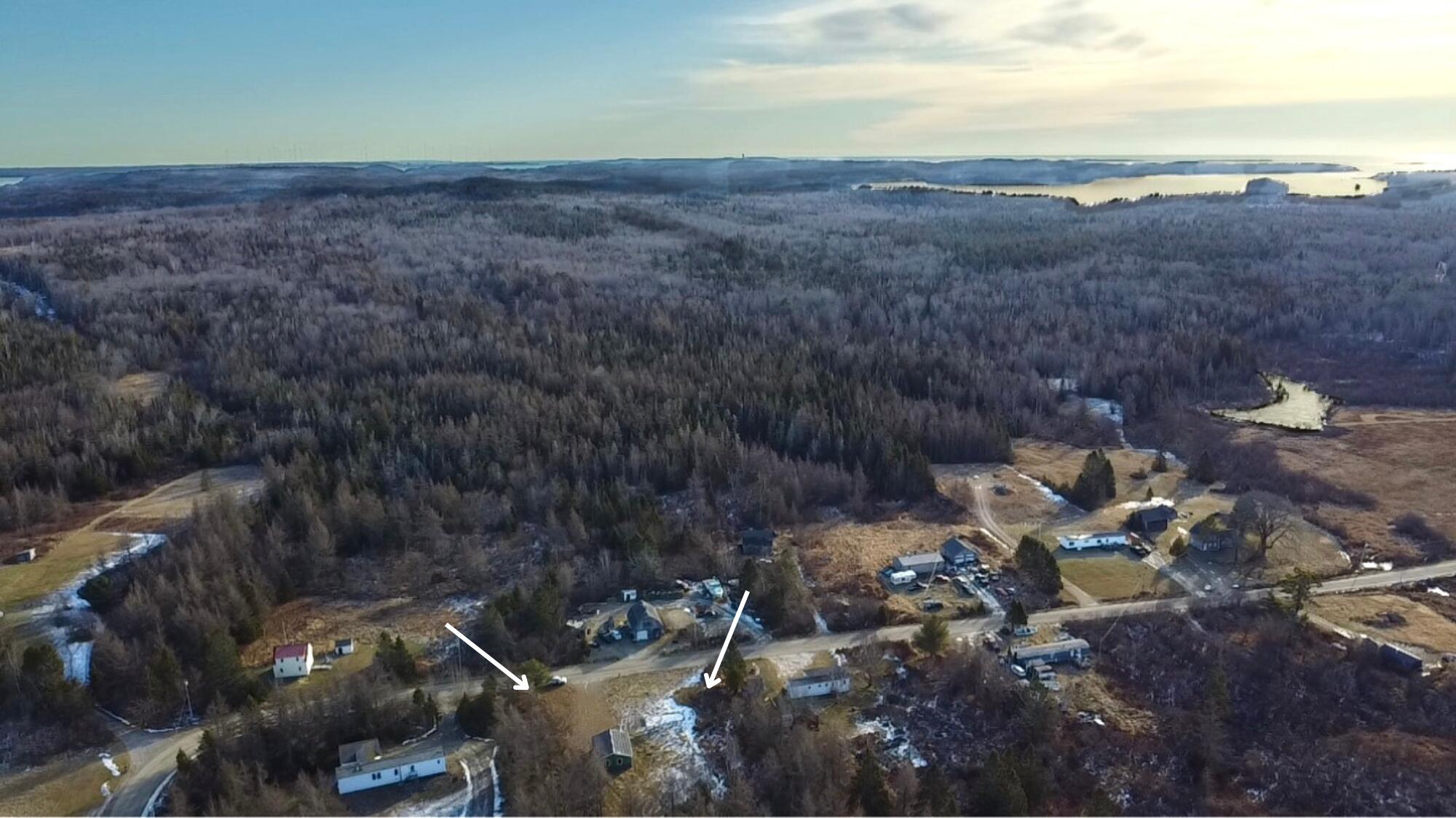 63 Duck Cove Road Roque Bluffs, ME 04654 - Photo 2 of 15 aerial view