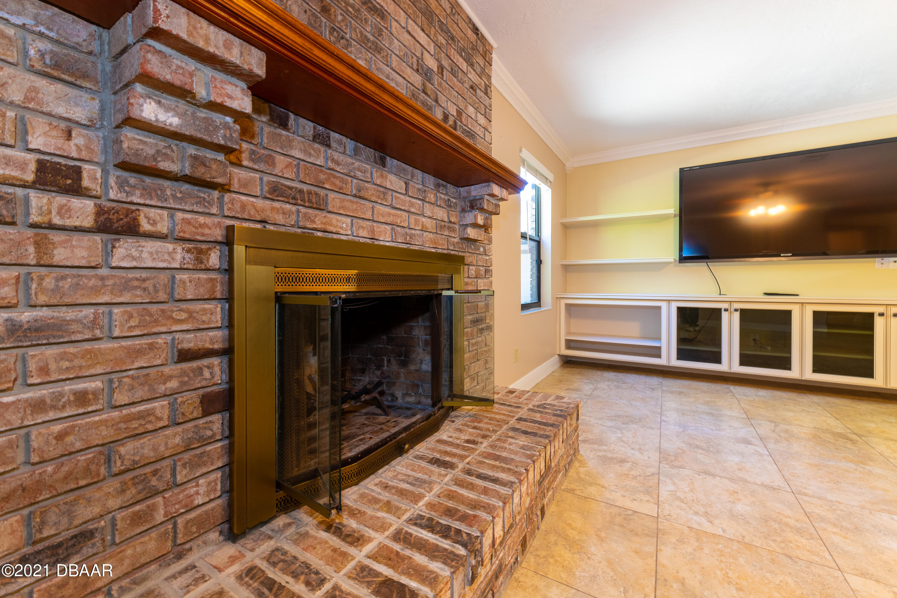 659 Needlerush Road Port Orange, FL 32127 - Photo 19 of 57 BRICK FIREPLACE