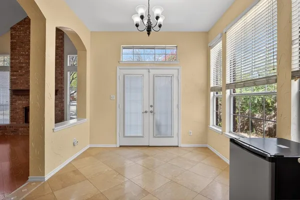 a view of an entryway