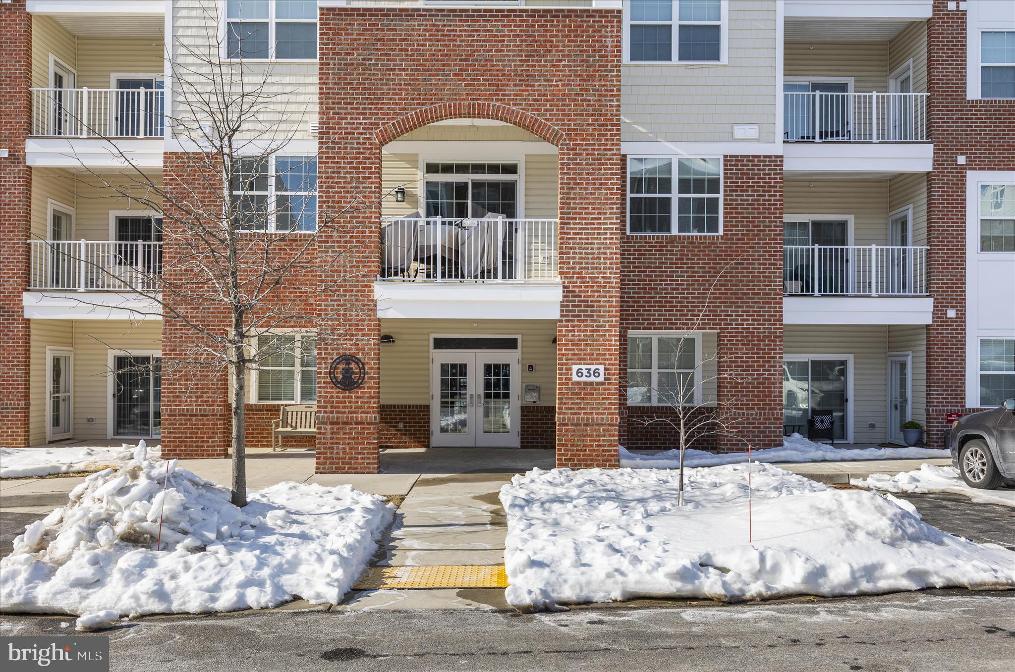 636 Wallingford Road, Unit 3J Bel Air, MD 21014 - Photo 43 of 59 a view of a building with a yard