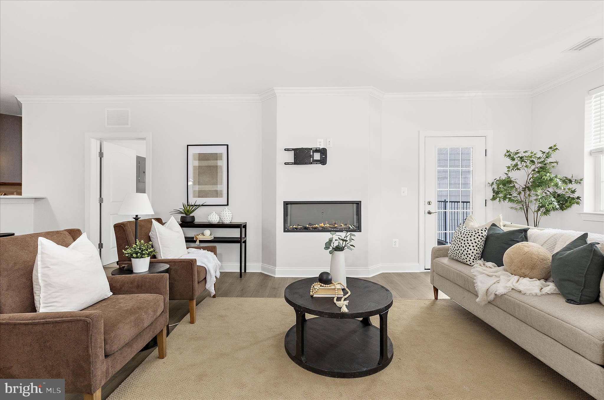 636 Wallingford Road, Unit 3J Bel Air, MD 21014 - Photo 4 of 59 a living room with furniture and a wooden floor