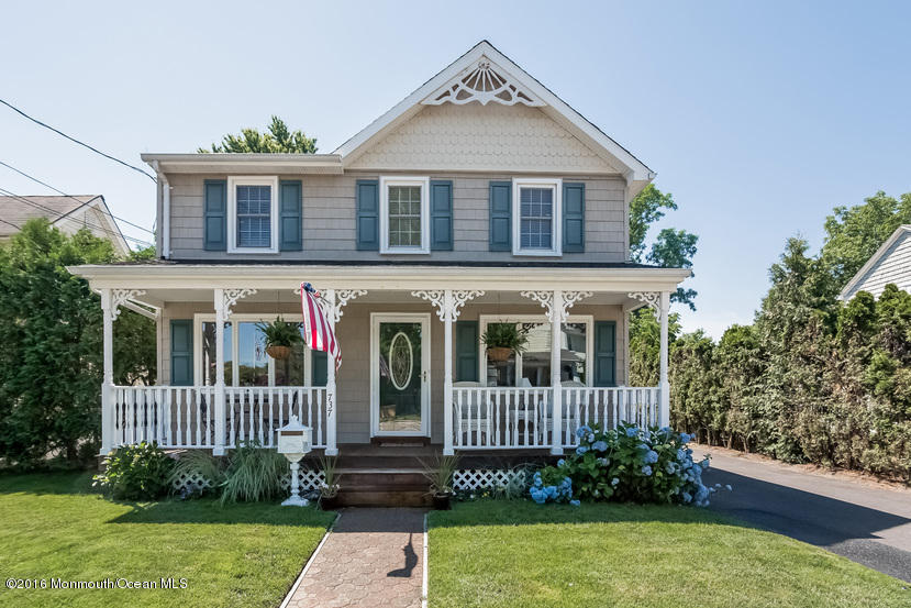 737 Wall Road Spring Lake Heights, NJ 07762 - Photo 1 of 26 front view of a house with a small yard