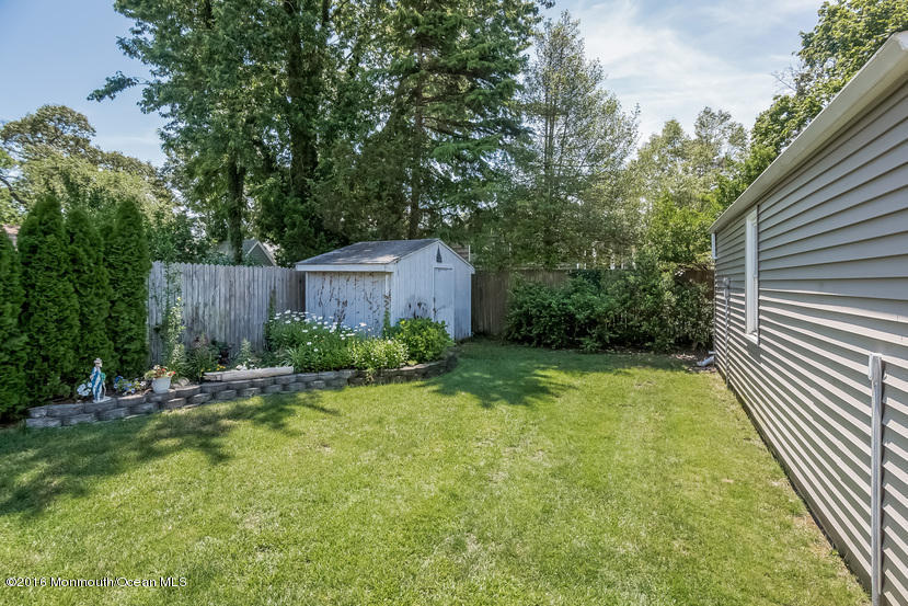 737 Wall Road Spring Lake Heights, NJ 07762 - Photo 23 of 26 a view of a backyard with plants and large trees