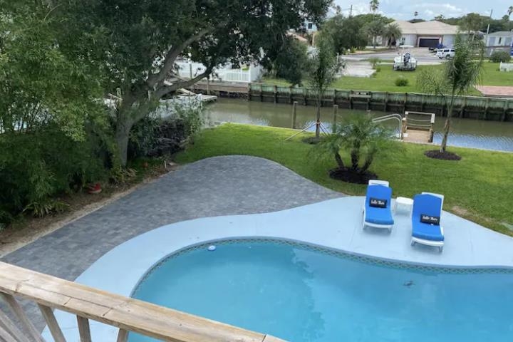 231 Treasure Beach Road St. Augustine, FL 32080 - Photo 7 of 7 a view of a lake view with a fountain