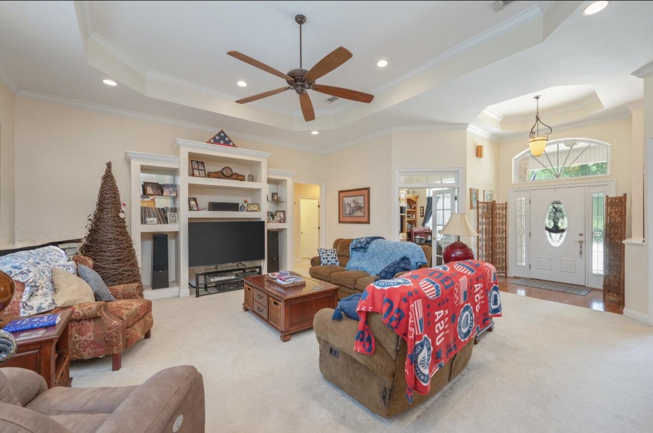 6199 Lake Ella Road Crestview, FL 32539 - Photo 12 of 58 Living room built ins