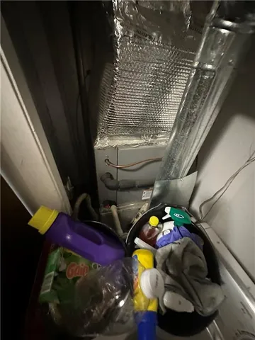 a view of a storage & utility room