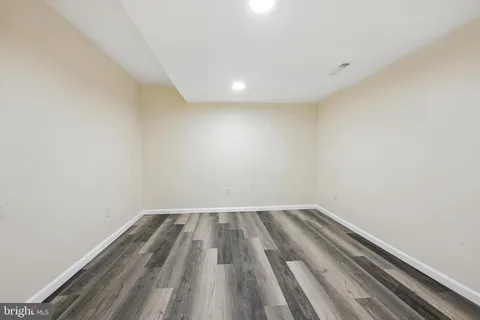 a view of wooden floor in a room