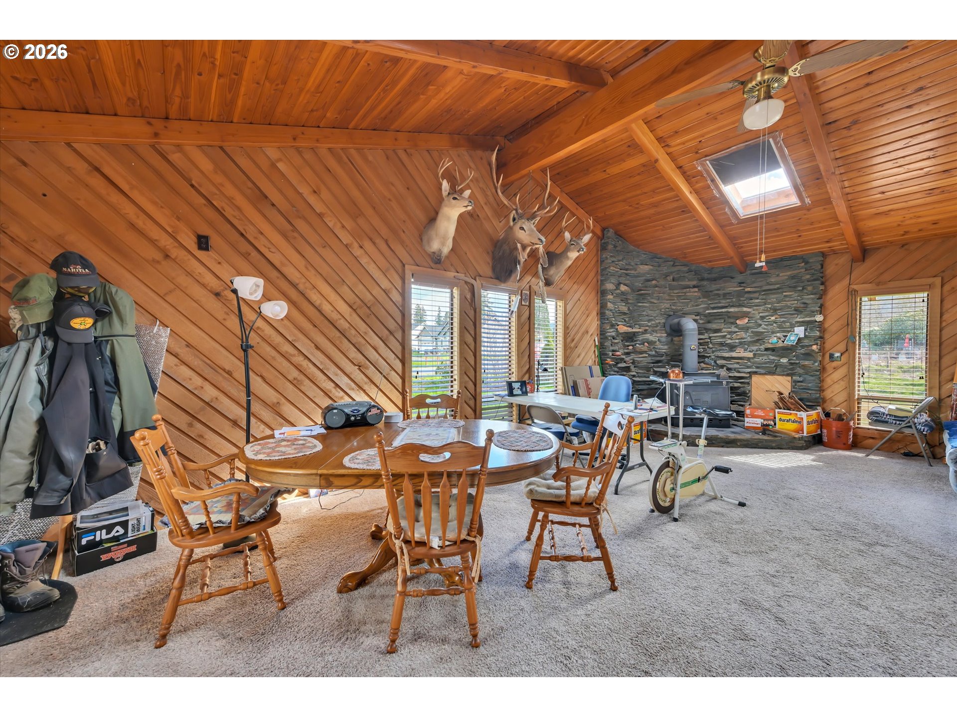 91 Godfrey Road Mossyrock, WA 98564 - Photo 5 of 47 a view of a patio with table and chairs and potted plants