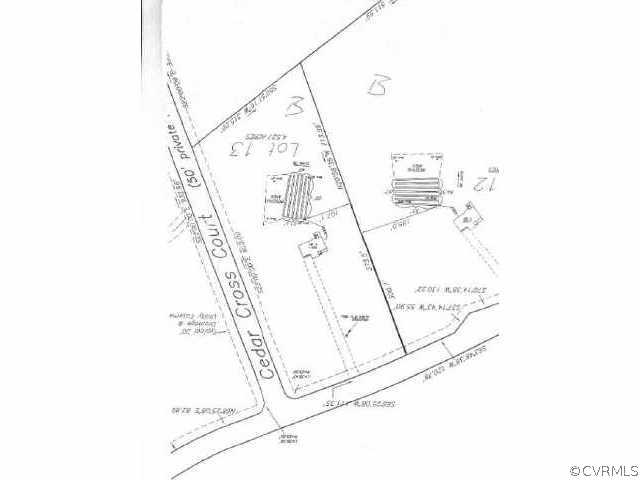 1450 Stavemill Road Powhatan, VA 23139 - Photo 2 of 10 Other - Survey plat of lot 13