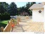 VIEW OF BACKYARD FROM DECK