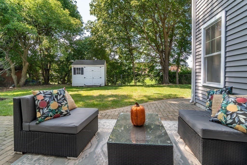 10 Farrant Road Natick, MA 01760 - Photo 25 of 31 a view of an outdoor sitting area with furniture