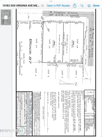 $75,000 | 0 Virginia Avenue, Lynn Haven, FL 32444