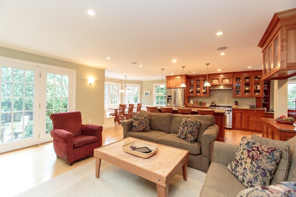 18 Thomas Road Wellesley, MA 02482 - Photo 11 of 24 a living room with furniture and a large window