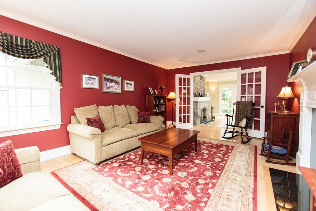 18 Thomas Road Wellesley, MA 02482 - Photo 14 of 24 a living room with furniture and wooden floor