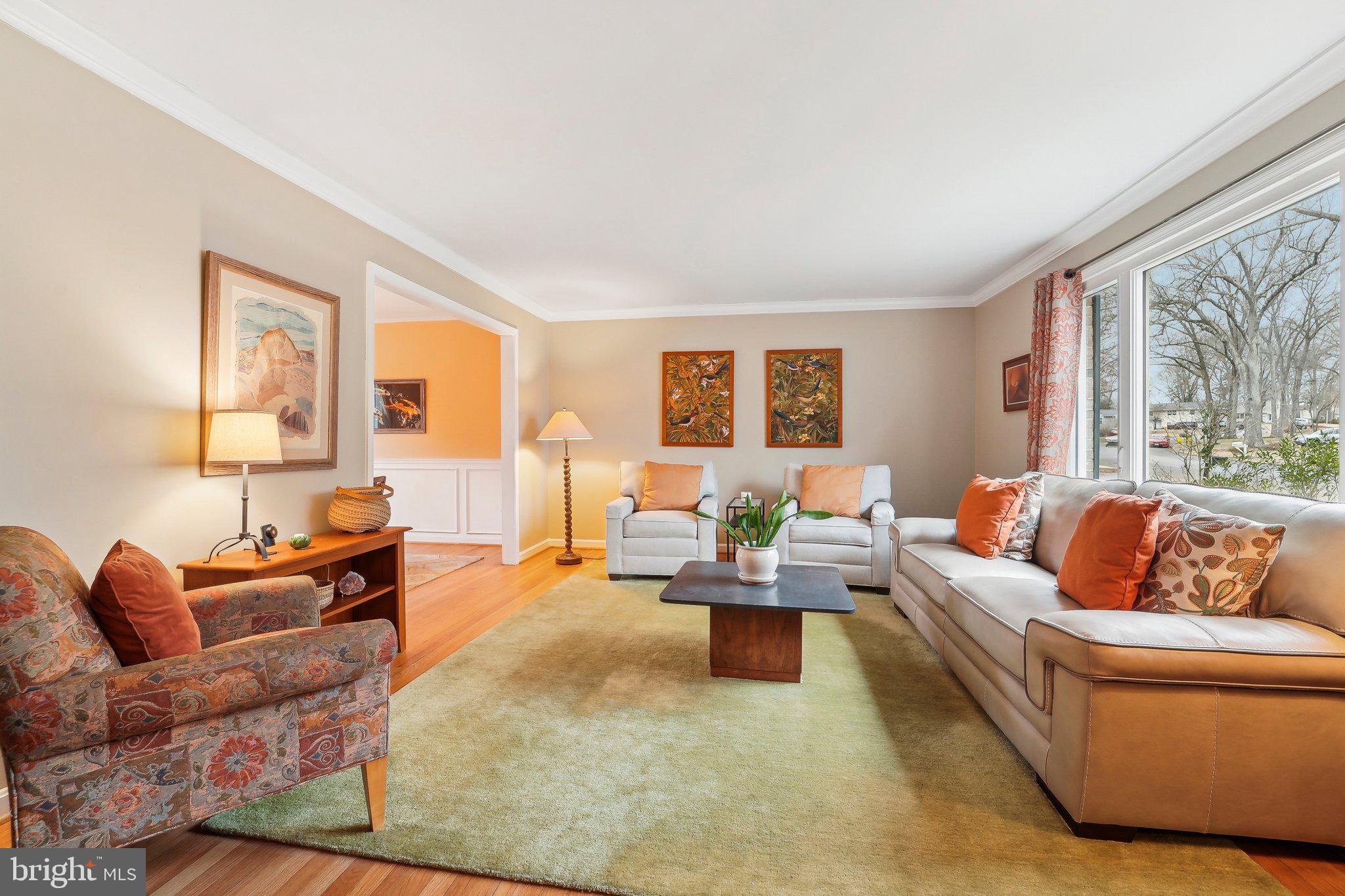 3 Emerson Road Severna Park, MD 21146 - Photo 2 of 65 a living room with furniture and a large window