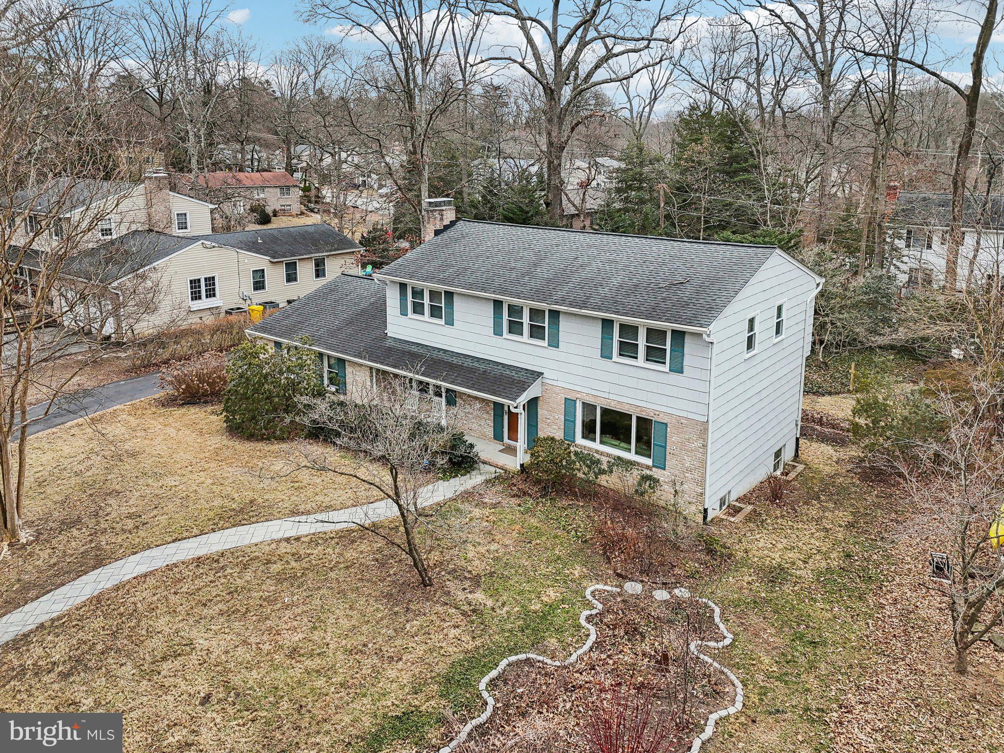 3 Emerson Road Severna Park, MD 21146 - Photo 37 of 65 a aerial view of a house with a yard