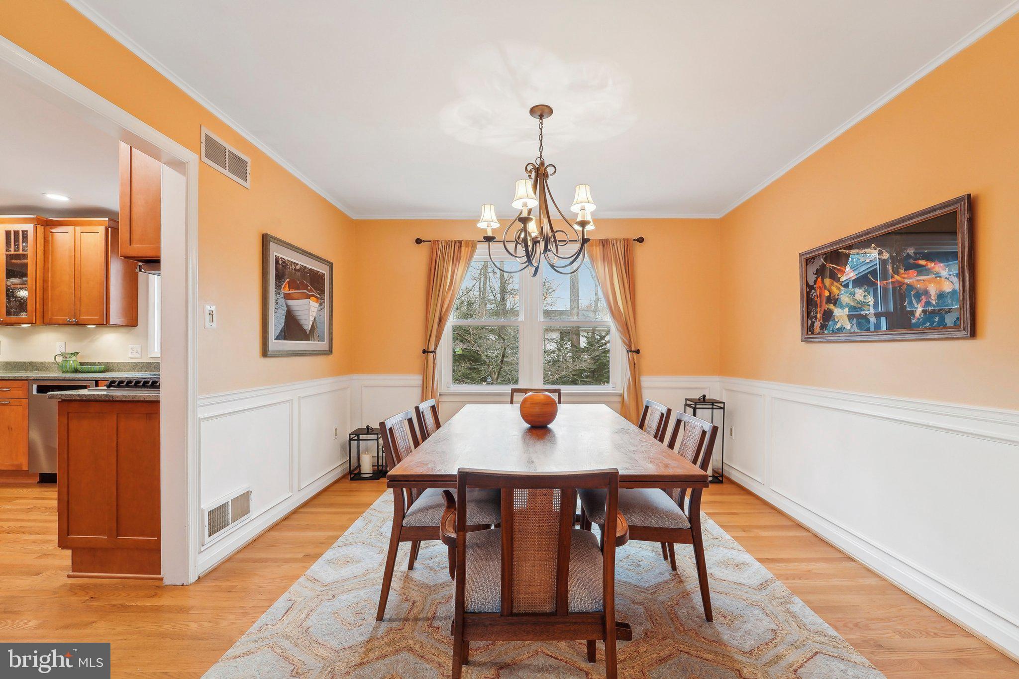 3 Emerson Road Severna Park, MD 21146 - Photo 10 of 65 a view of a dining room with furniture window and wooden floor