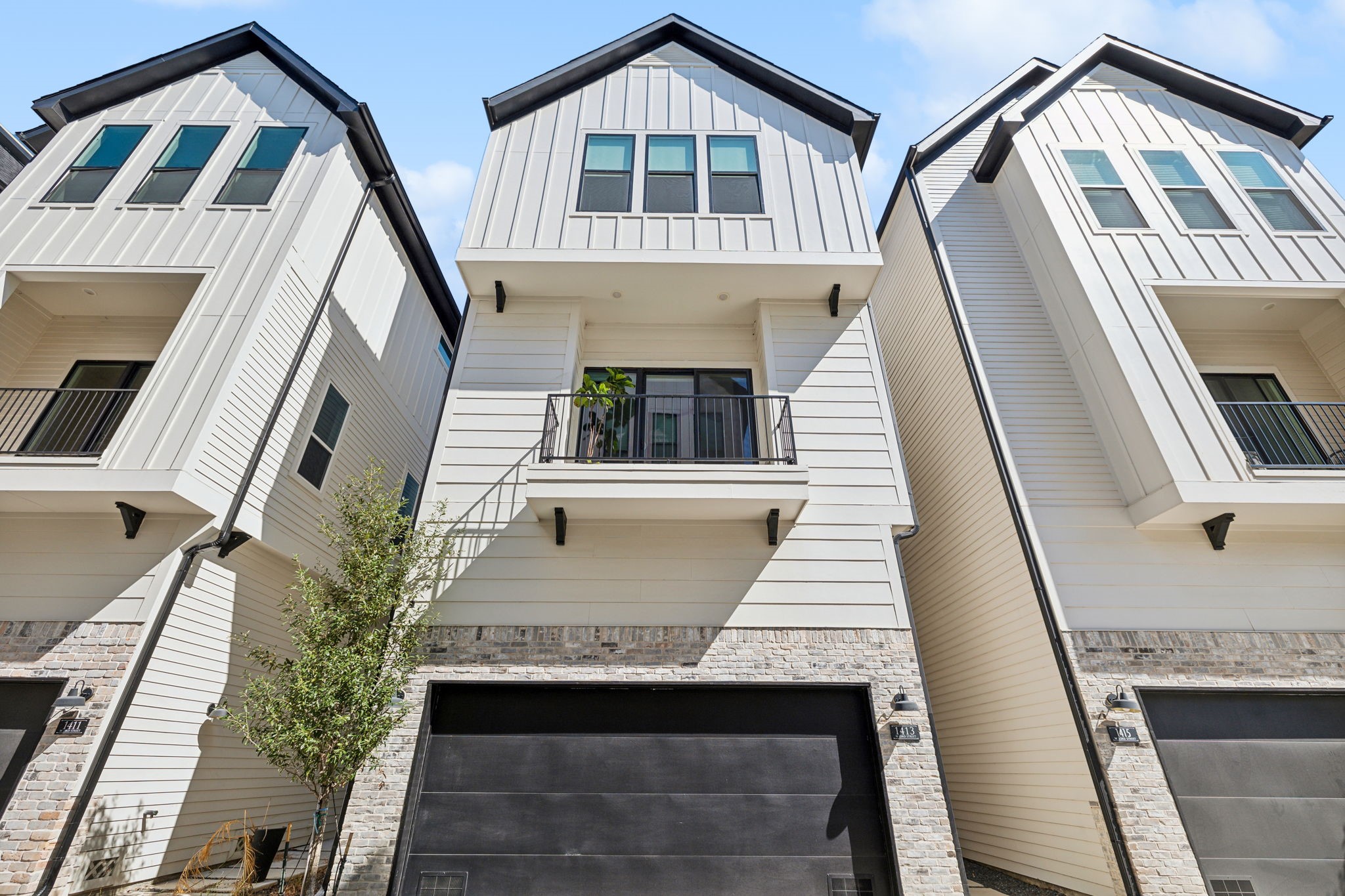 a view of a house with a front door