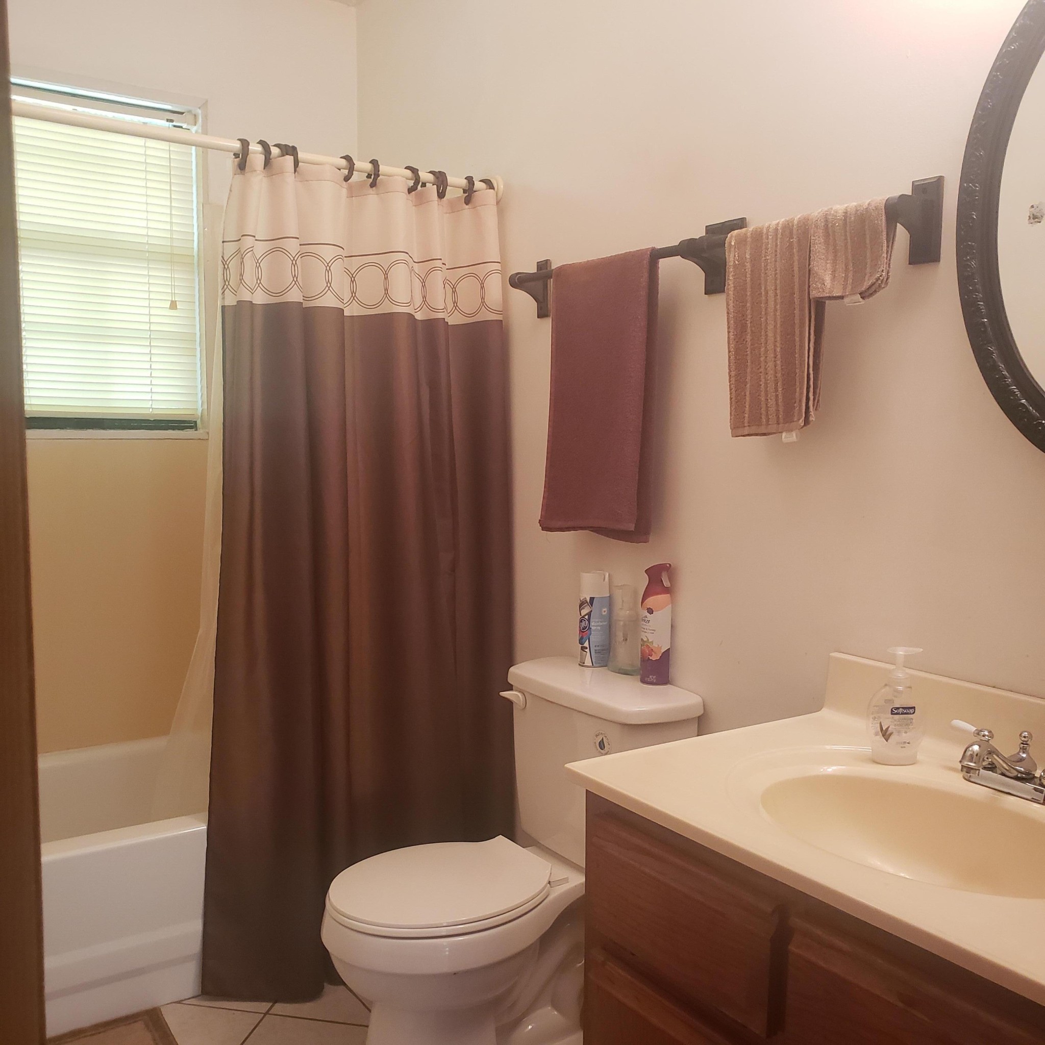 181 Nydeck Road Robbins, TN 37852 - Photo 15 of 19 a bathroom with a sink a toilet and shower curtain