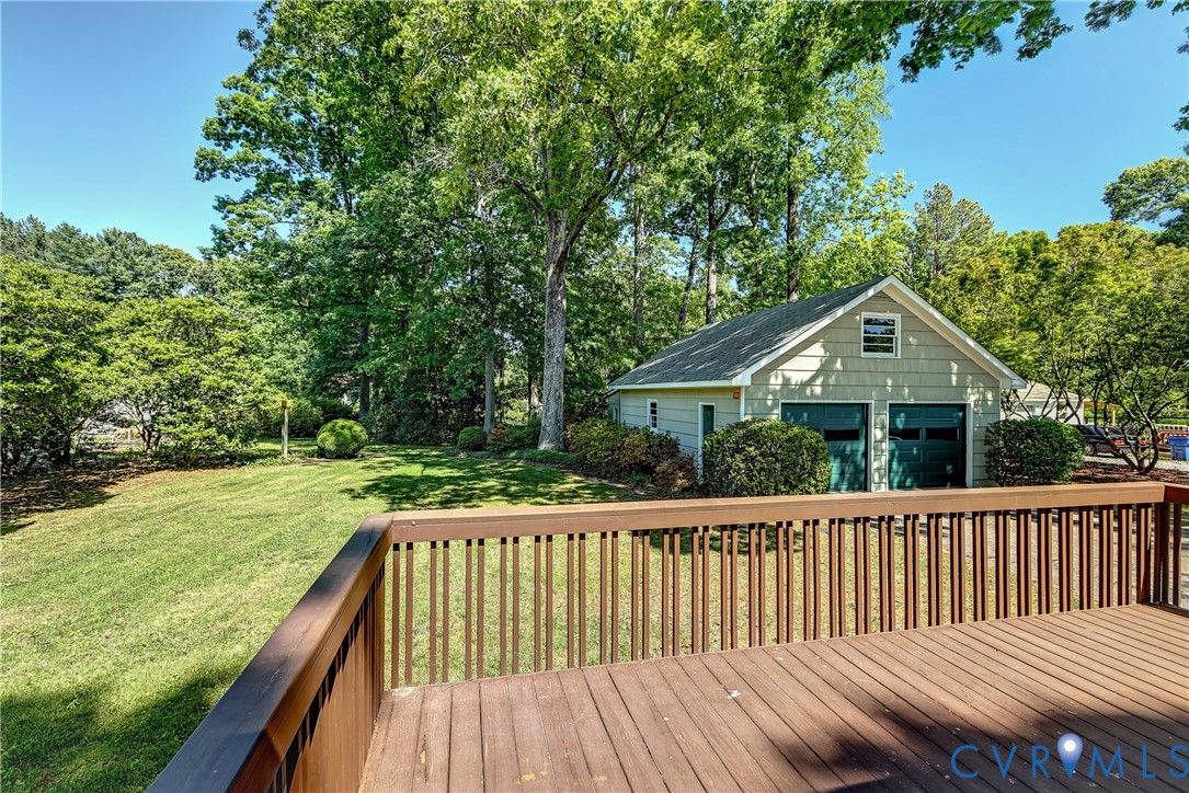 1817 Pocoshock Boulevard North Chesterfield, VA 23235 - Photo 32 of 41 a porch with hardwood view
