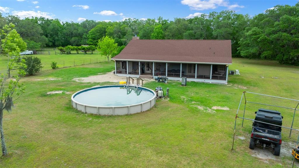 732 Carl Wilson Road Fort White, FL 32038 - Photo 72 of 80 a view of a house with a backyard