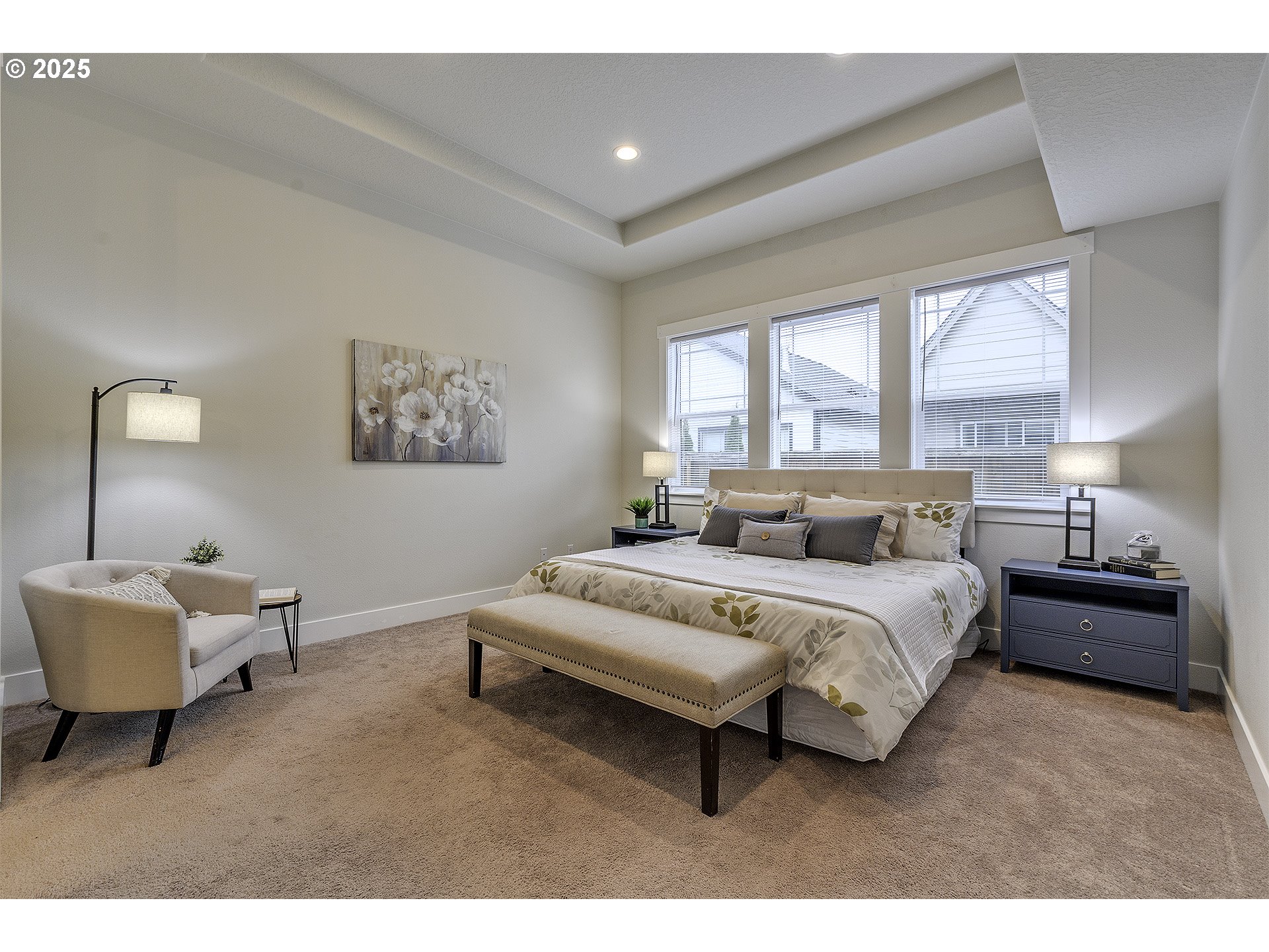 29068 Northwest Fair Street North Plains, OR 97133 - Photo 17 of 29 a spacious bedroom with a bed and a couch