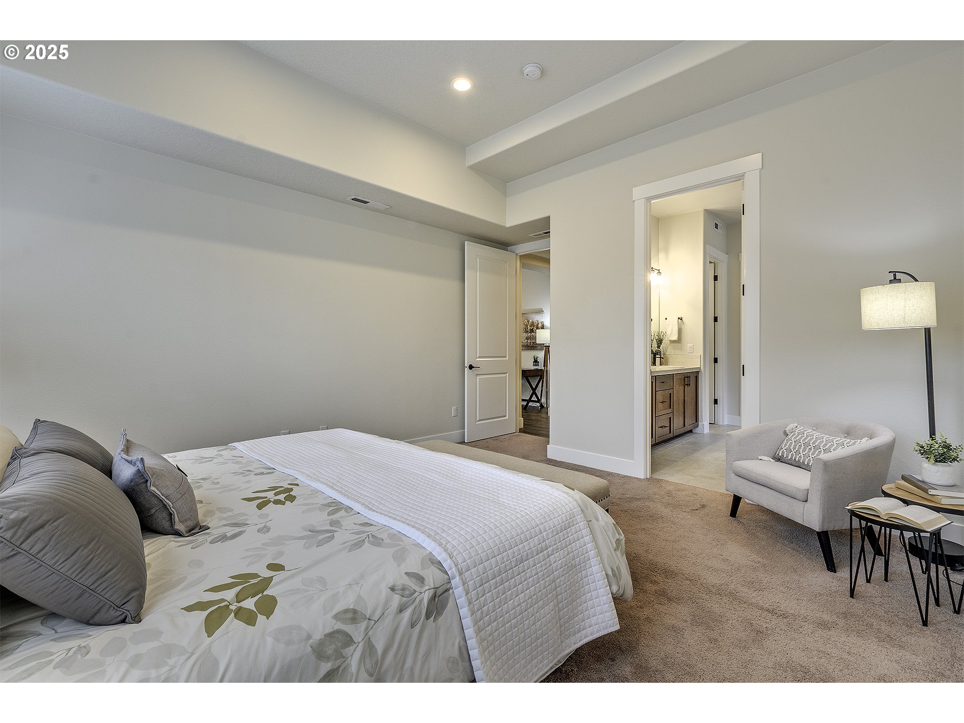 29068 Northwest Fair Street North Plains, OR 97133 - Photo 18 of 29 a bedroom with a bed and a couch