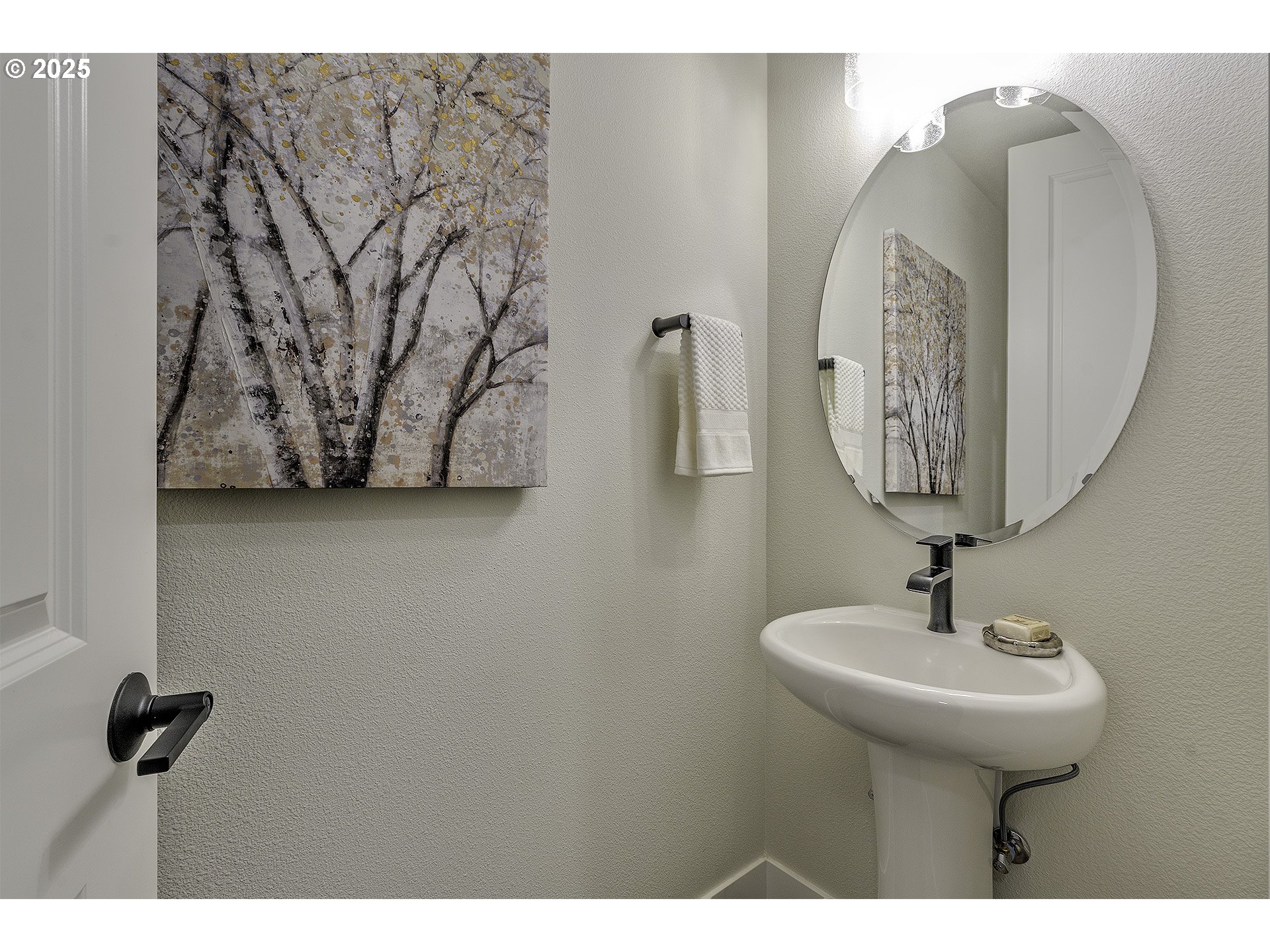 29068 Northwest Fair Street North Plains, OR 97133 - Photo 5 of 29 a bathroom with a sink and mirror