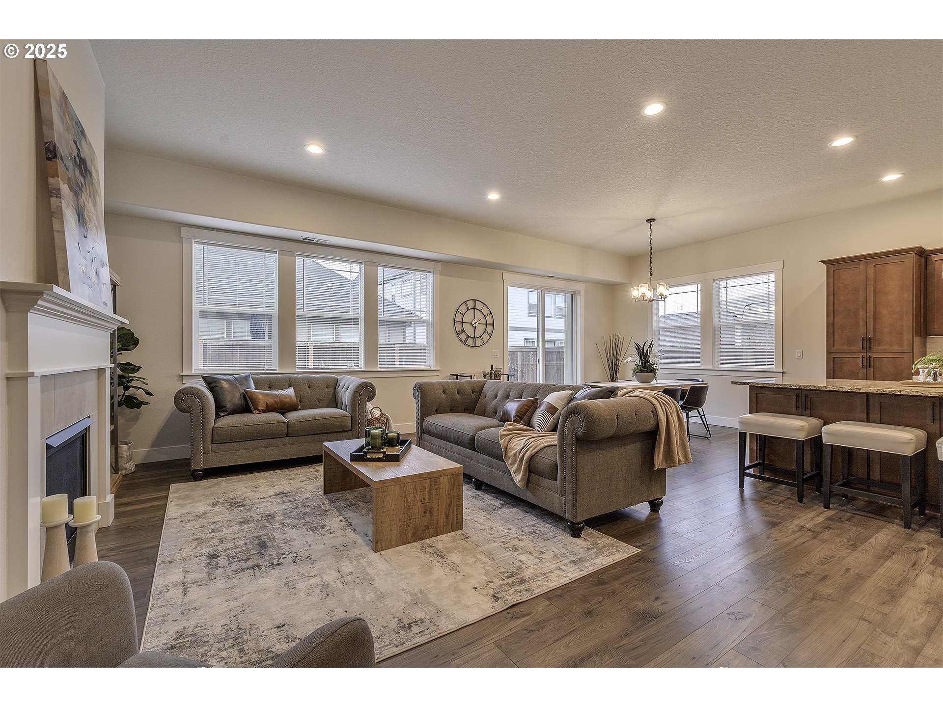 29068 Northwest Fair Street North Plains, OR 97133 - Photo 6 of 29 a living room with furniture and a fireplace