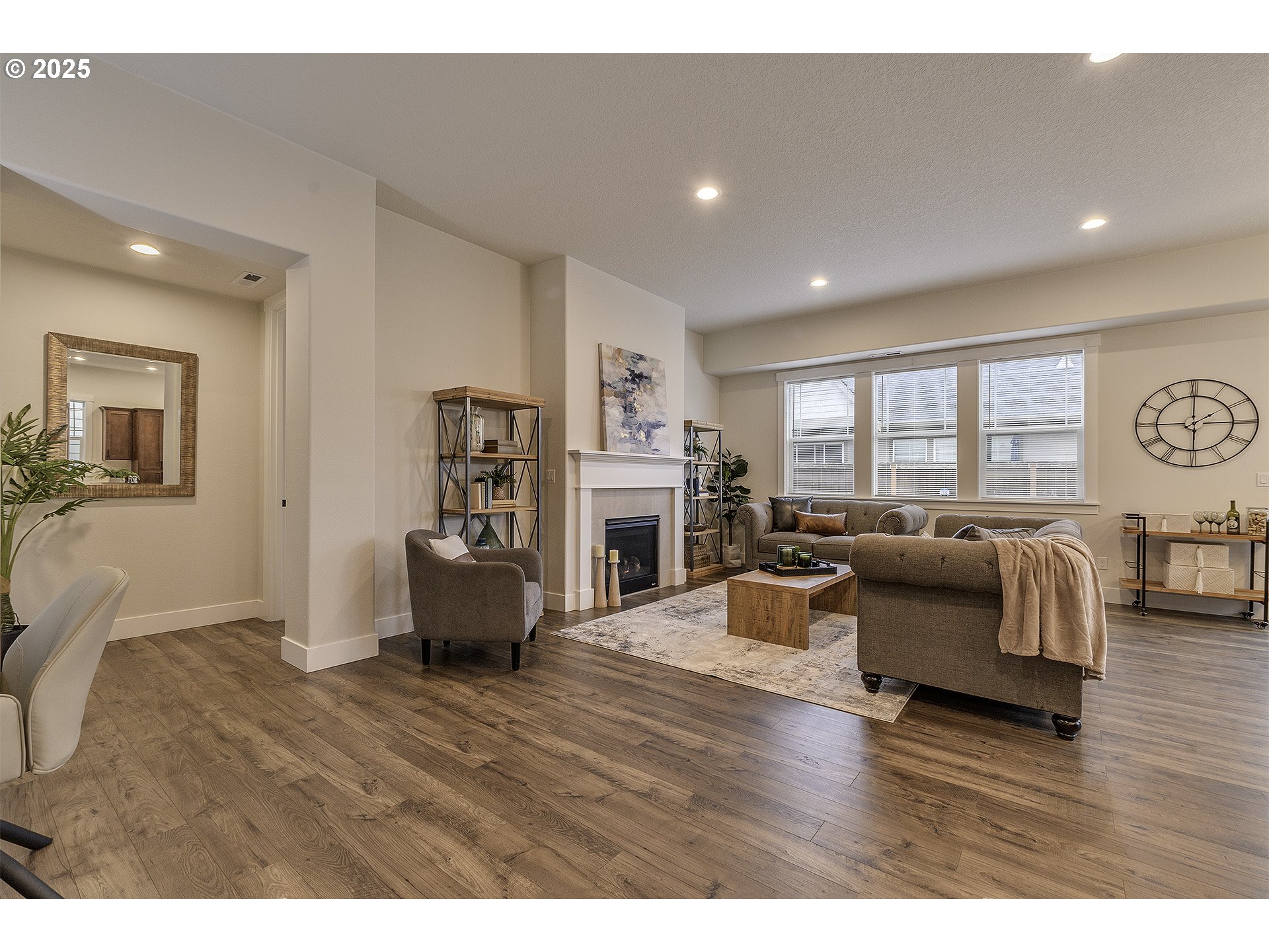 29068 Northwest Fair Street North Plains, OR 97133 - Photo 8 of 29 a living room with furniture and a fireplace