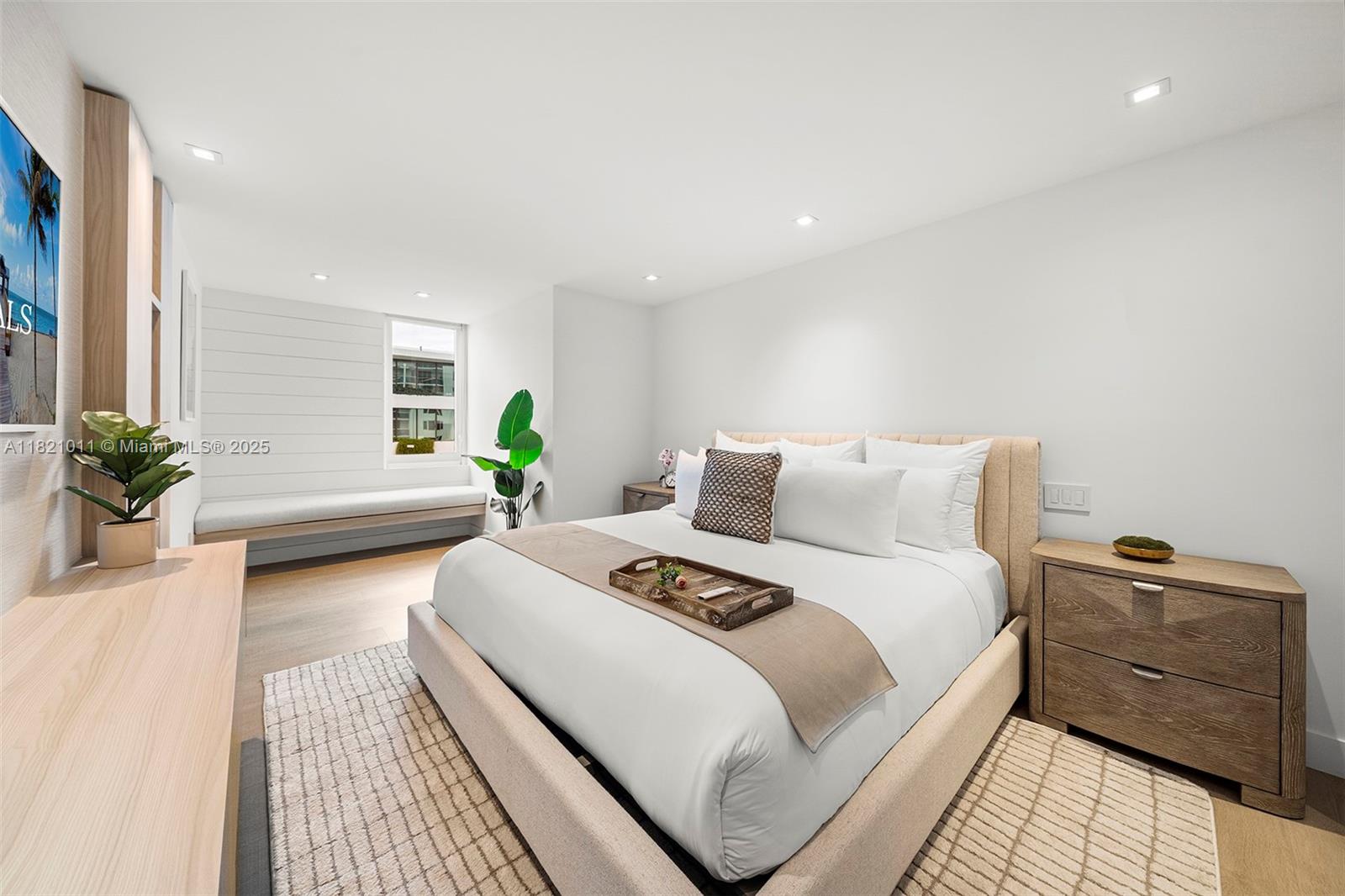 2301 Collins Avenue, Unit 630 Miami Beach, FL 33139 - Photo 4 of 48 a bedroom with bed and window