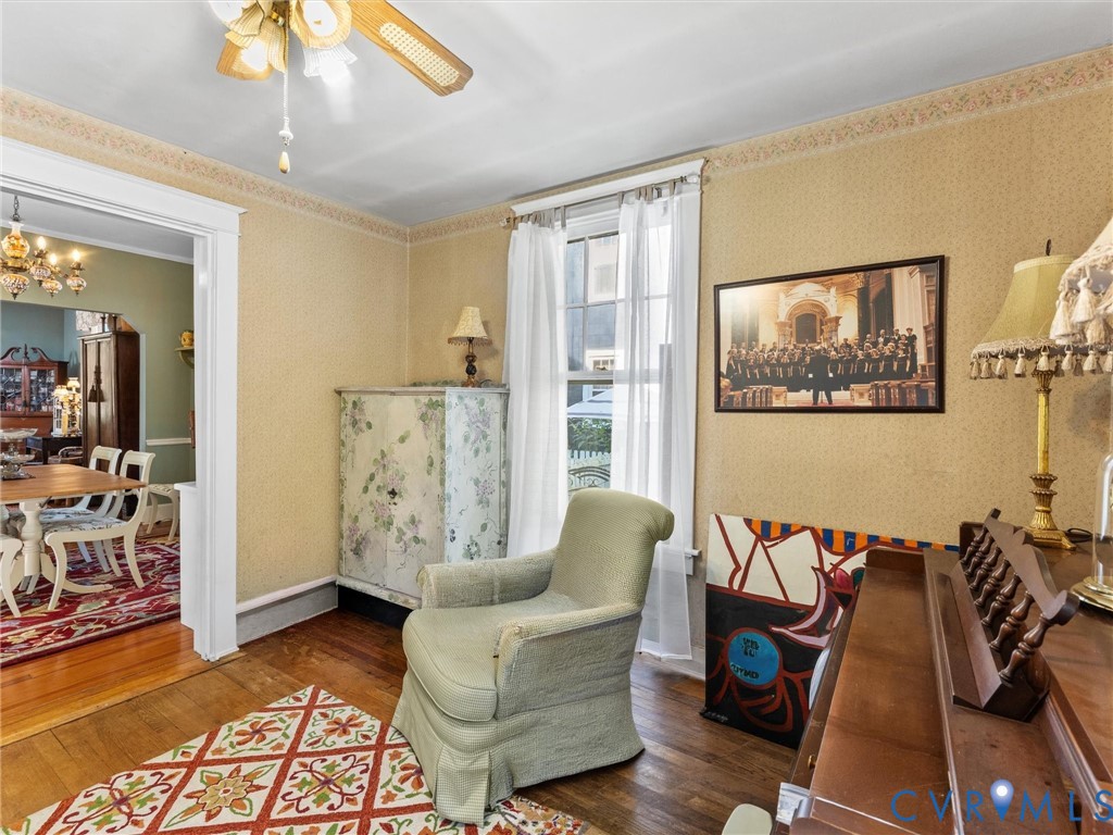 1812 Seddon Road Richmond, VA 23227 - Photo 17 of 56 Hardwood-style flooring with a decorative area rug