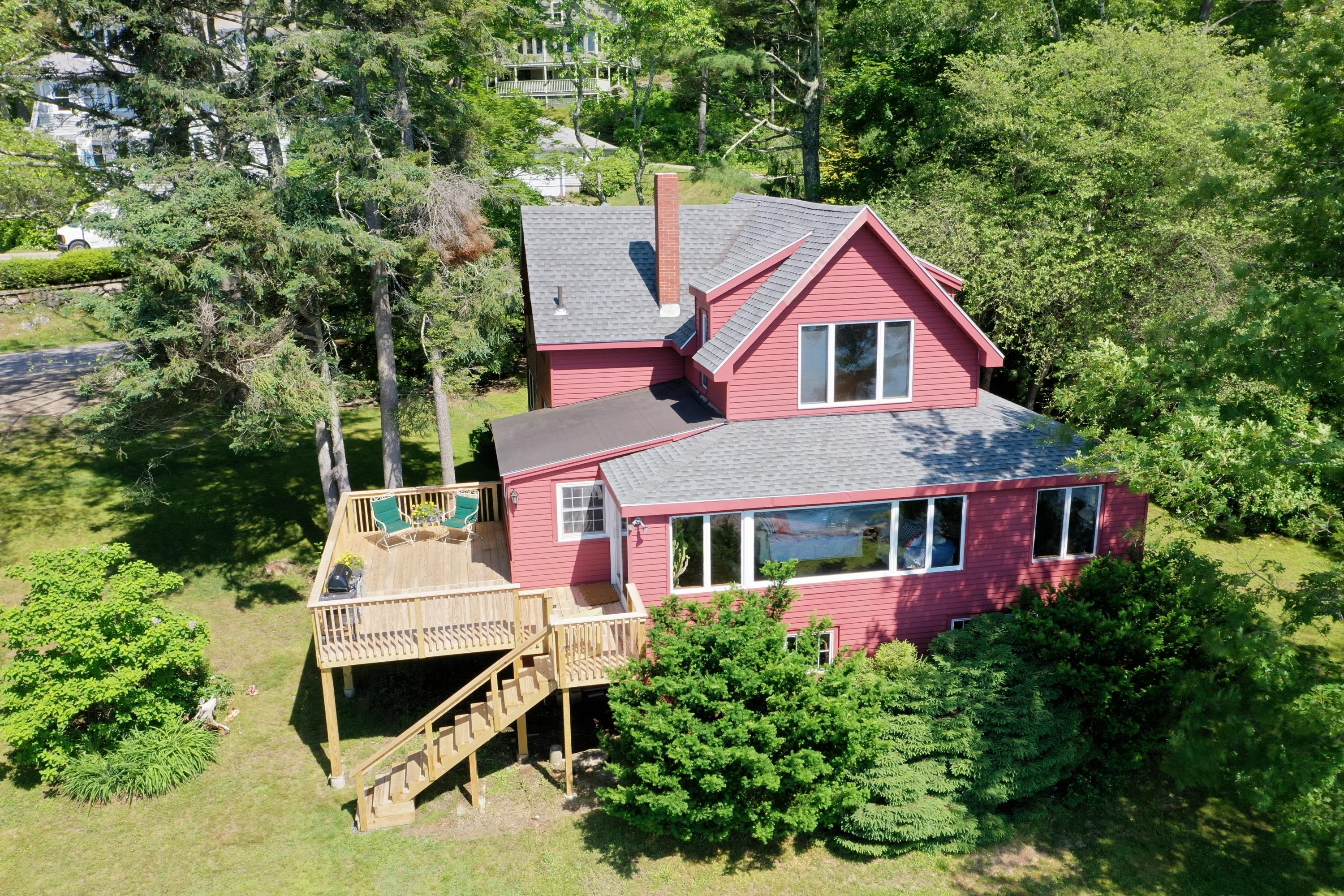 96 Murray Hill Road East Boothbay, ME 04544 - Photo 29 of 49 Back of House