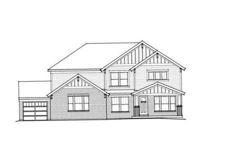 a black and white photo of a house