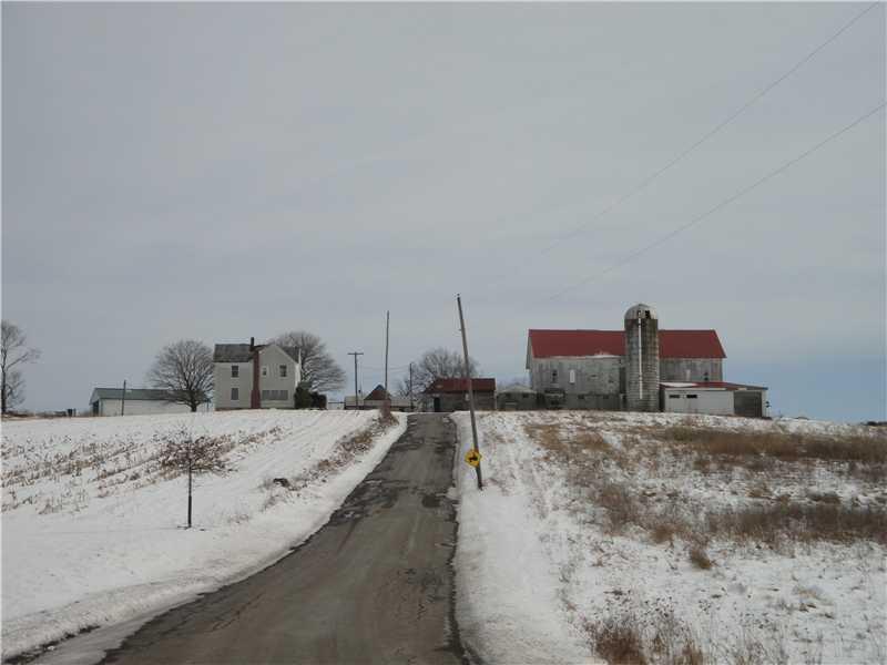 203 Slater Road Ligonier, PA 15658 - Photo 3 of 10 View. View of house and barn from Slater Road looking east