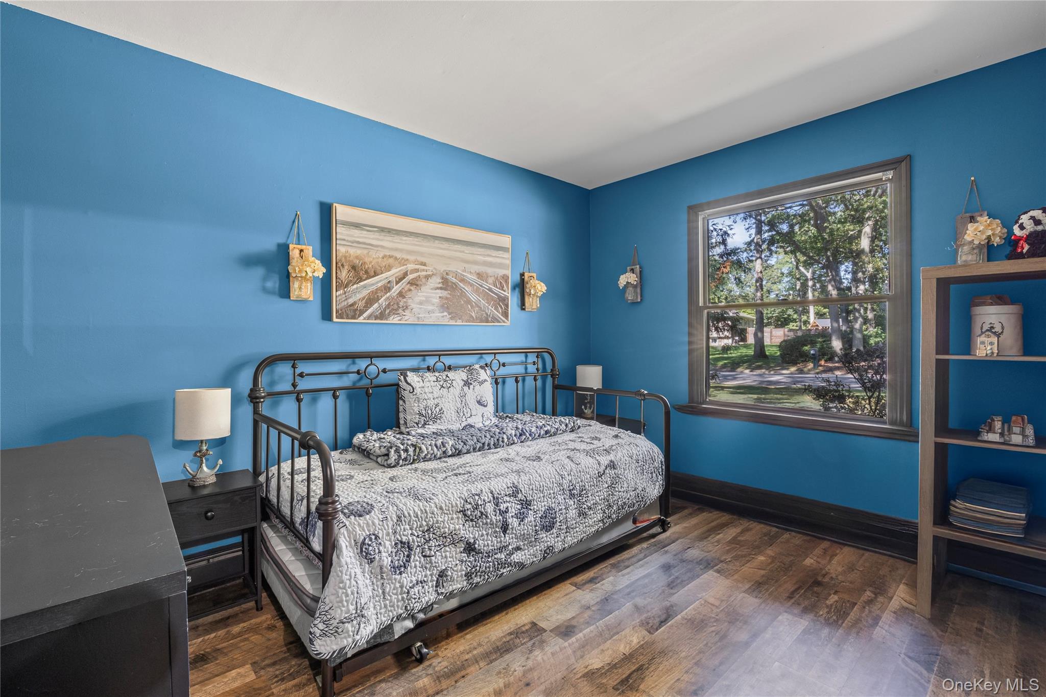 4 Model Court Rocky Point, NY 11778 - Photo 25 of 36 a bedroom with a bed furniture and a large window