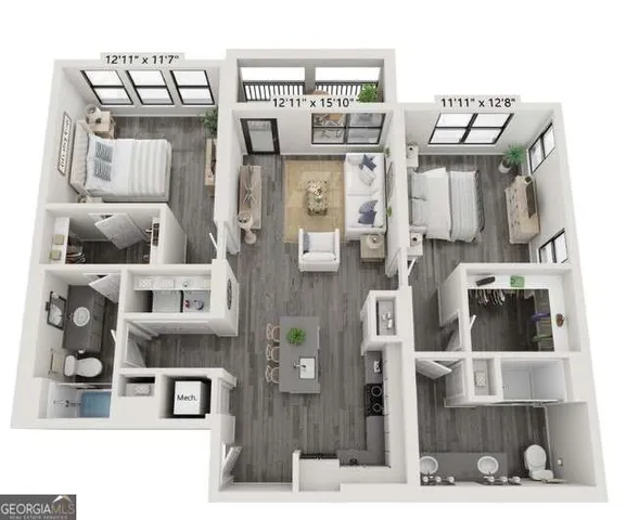 $1,615 | 300 Prominence Poin Parkway, Unit 2302, Canton, GA 30114