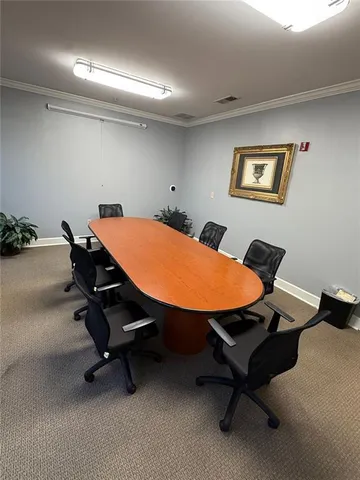 a view of a workspace with a window