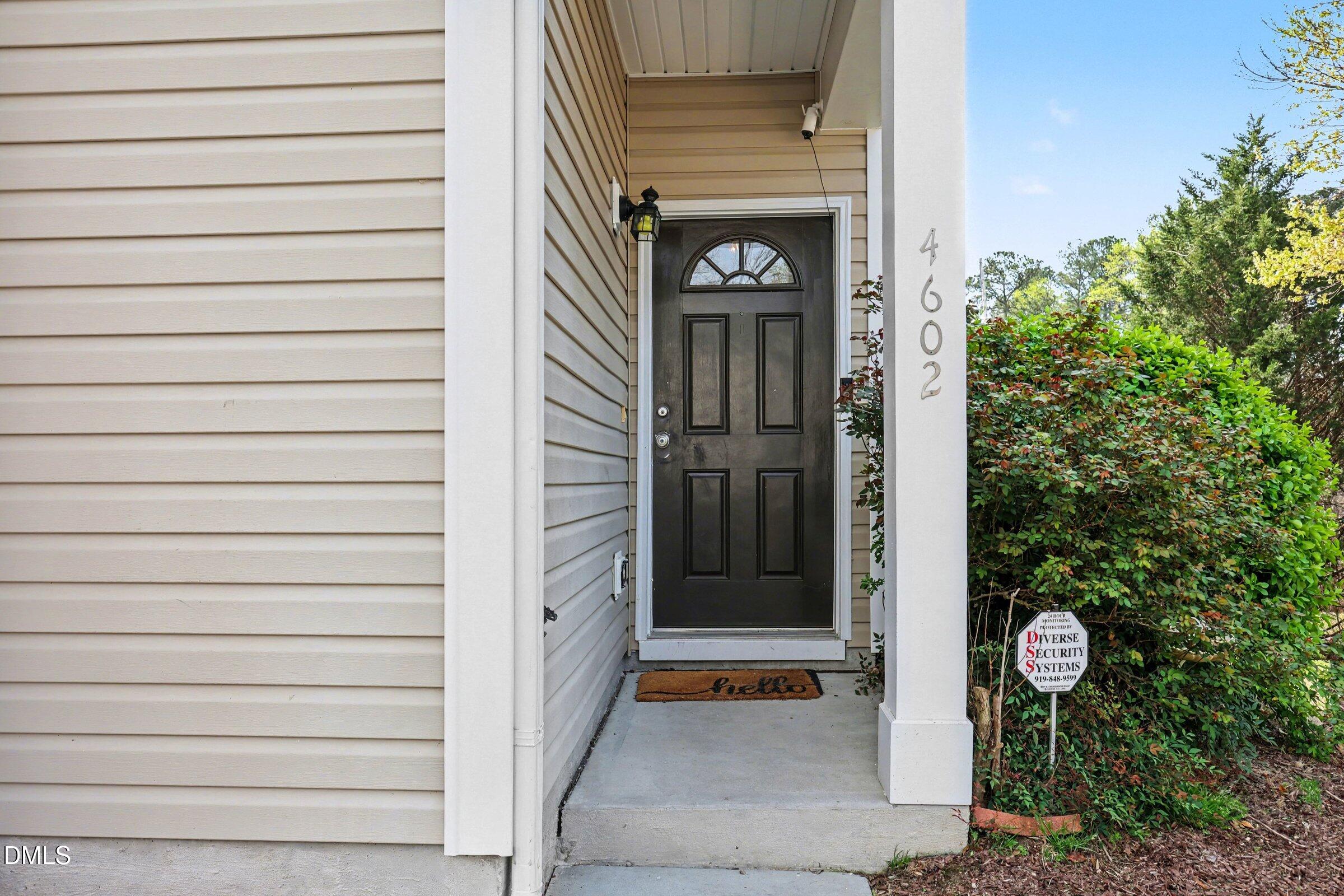 4602 Peyton Hall Way Raleigh, NC 27604 - Photo 2 of 17 a view of entryway door