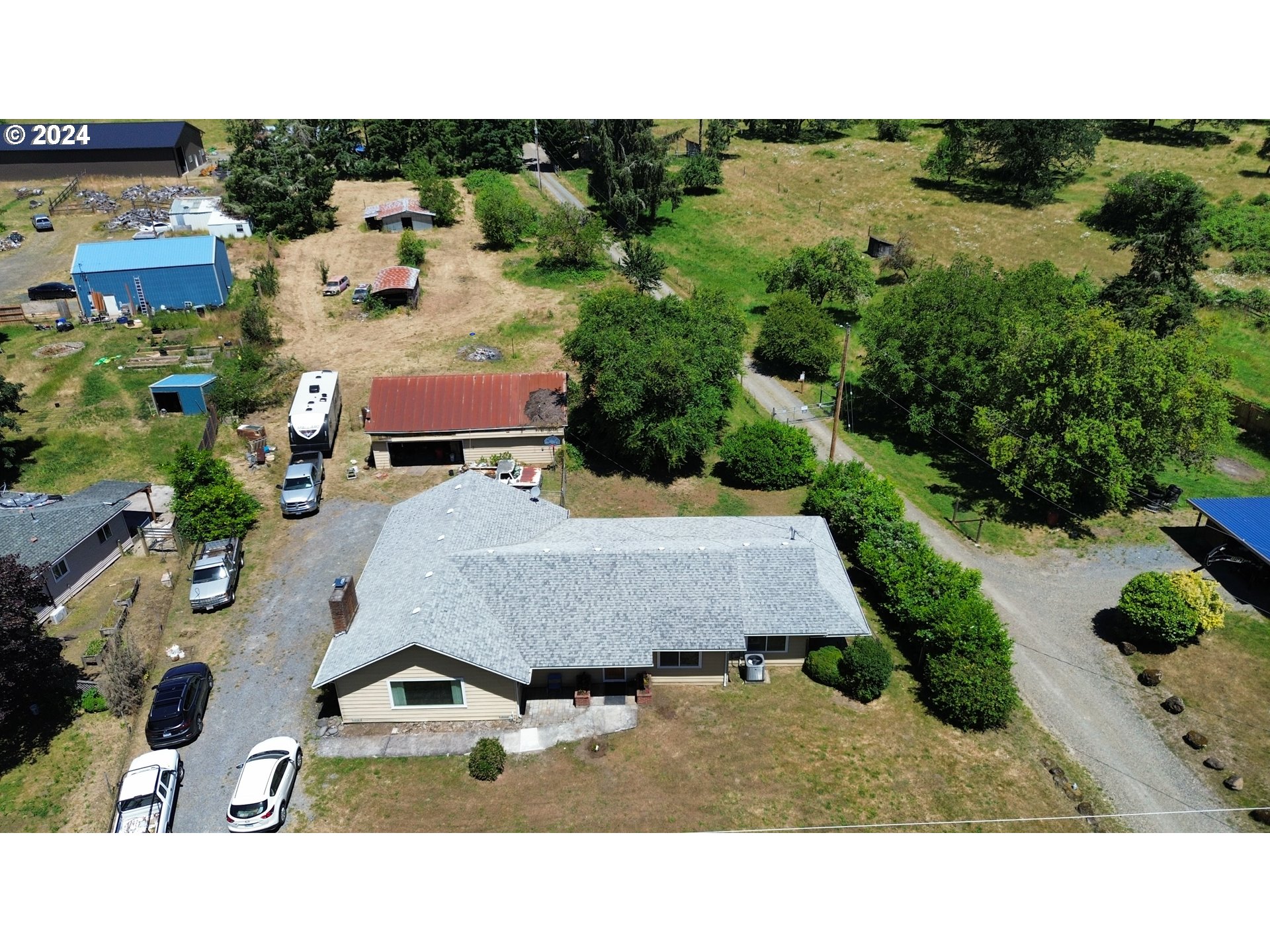 34920 South Dickey Prairie Road Molalla, OR 97038 - Photo 2 of 28 Drone View/UAV
