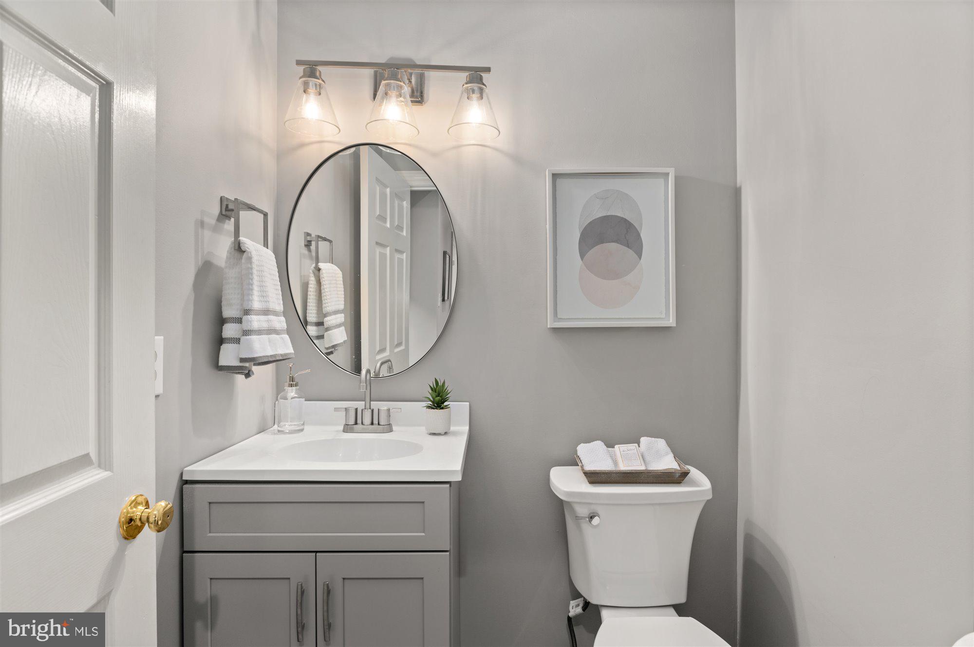 10905 Forest Ridge Terrace North Potomac, MD 20878 - Photo 13 of 33 Renovated Powder Room