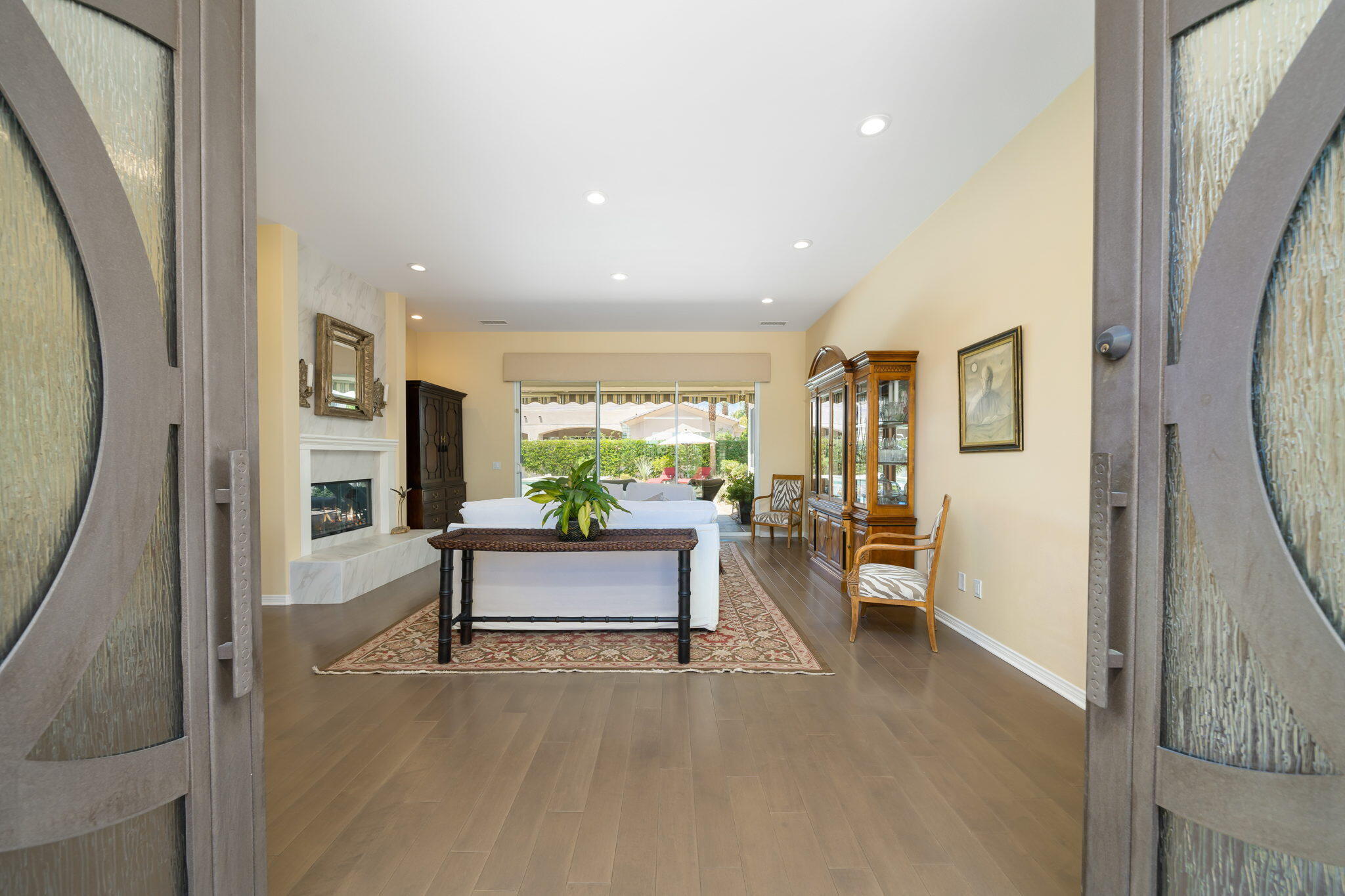 5 Lyon Road Rancho Mirage, CA 92270 - Photo 12 of 50 a view of living room with furniture and a window