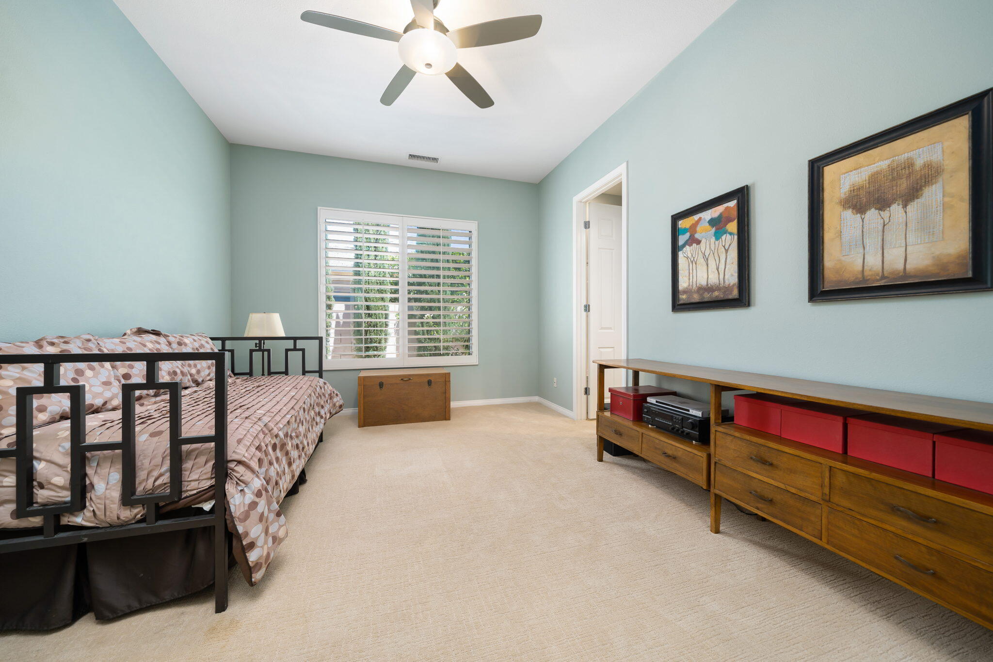 5 Lyon Road Rancho Mirage, CA 92270 - Photo 43 of 50 a bed room with furniture and a window